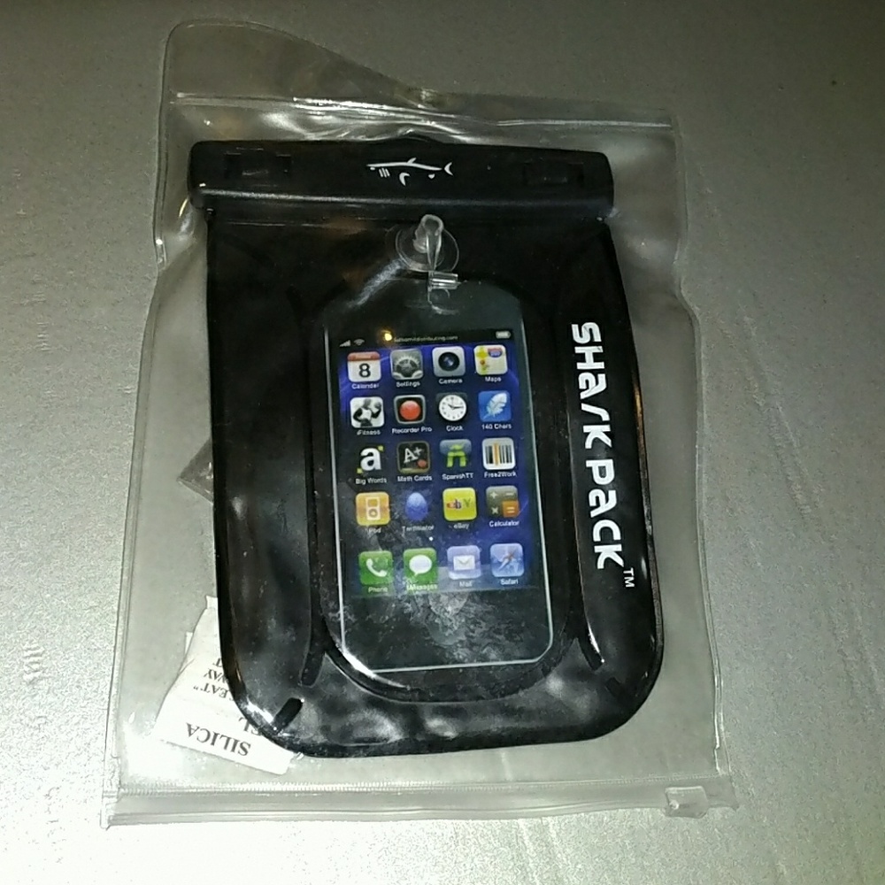 Shark Pack waterproof FLOATS cell phone case